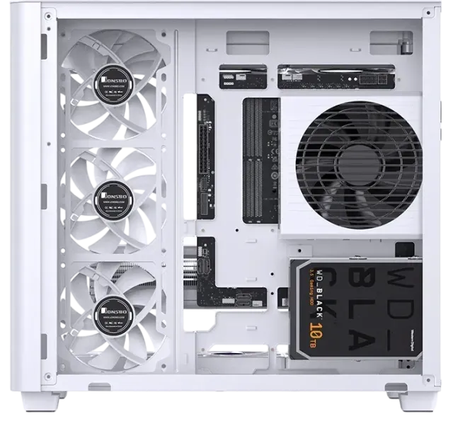 Компьютерный корпус Jonsbo TK-3 TG White купить! 