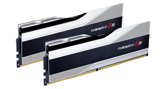 Оперативная память DDR5 32 Gb 6400 MHz G.Skill TRIDENT Z5 RGB White (F5-6400J3239G16GX2-TZ5RW) купить! 