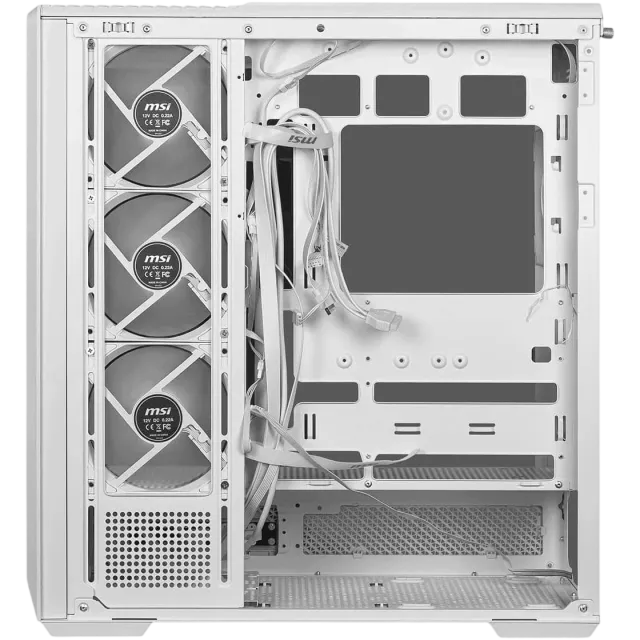 Компьютерный корпус MSI MAG PANO 130R PZ ARGB TG Reverse Blade Fan White (306-7G32W21-HH9) купить! 