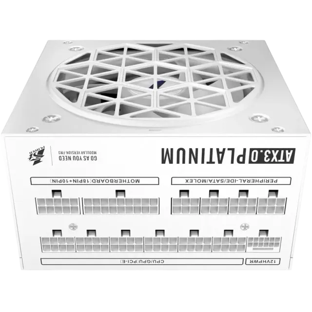 Блок питания 1STPLAYER 1000W NGDP Platinum White (HA-1000BA3-WH) 16 Pin (PCIe 5.0 Connector Cable Details) купить! 