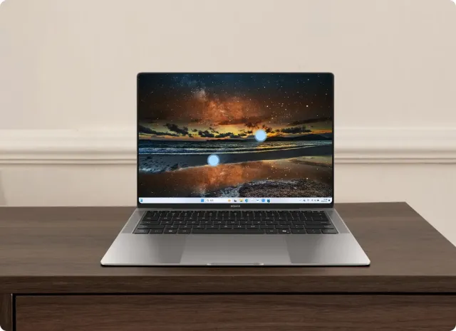 Ноутбук HONOR MagicBook Art 14 (Intel Core Ultra 7 155H 1400 MHz/14.6"/3120x2080/32Gb/1Tb/Win 11Pro) Серый 5301ALGR - фото