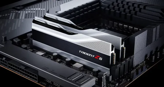Оперативная память DDR5 32 Gb 6400 MHz G.Skill TRIDENT Z5 RGB White (F5-6400J3239G16GX2-TZ5RW) купить! 