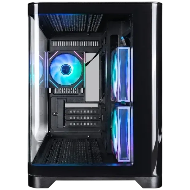 Компьютерный корпус 1STPLAYER UVIEW UV6 ARGB Black (UV6-BK-2FC7R-1FC7) купить! 