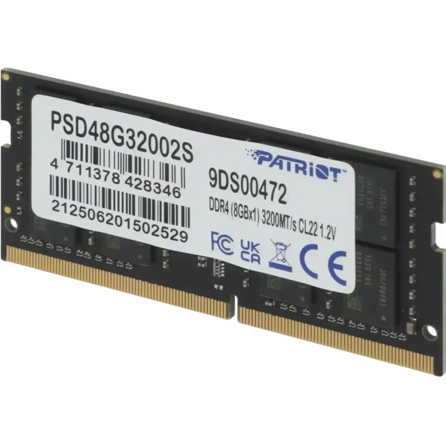 Оперативная память 8 Gb 3200 MHz PATRIOT (PSD48G32002S) купить! 