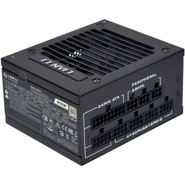 Блок питания Lian Li 850W SP850 Black (G89.SP850B.01RU) 16 Pin (PCIe 5.0 Connector Cable Details) купить! 