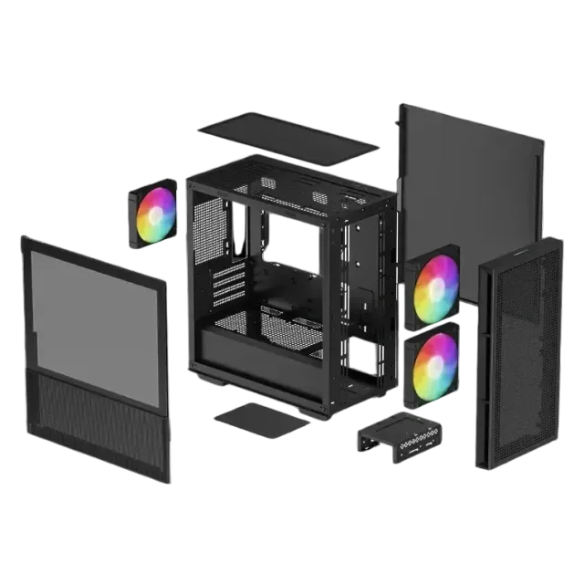 Компьютерный корпус Deepcool CH360 ARGB (R-CH360-BKAPE3-G-1) купить! 