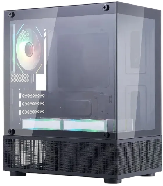 Компьютерный корпус 1STPLAYER MIKU Mi2-A ARGB Black (Mi2-A-BK-2FC7R-1FC7) купить! 