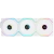 Комплект вентиляторов для корпуса Lian Li UNI FAN TL WIRELESS LCD 120 Reverse Blade White (G99.12RTLLCD1W3W.R0) купить! 