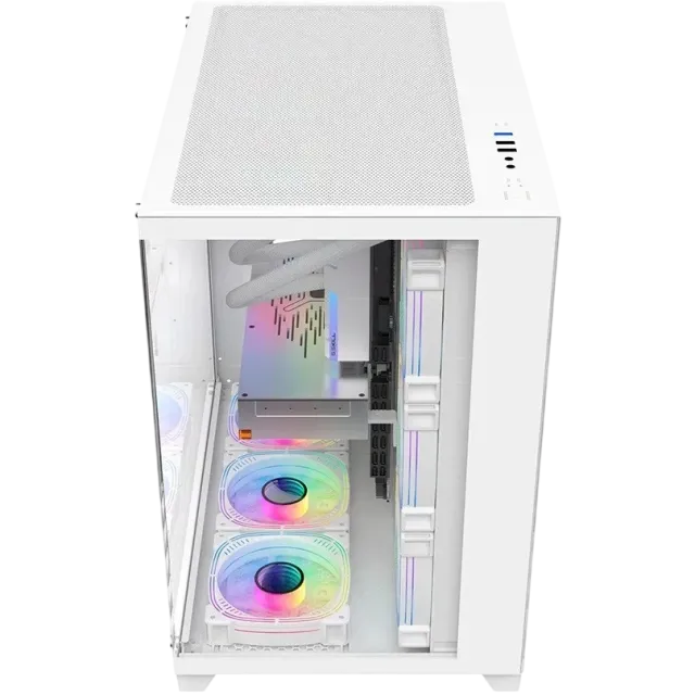 Компьютерный корпус 1STPLAYER MEGAVIEW MV8-TP White (MV8-TP-WH) купить! 