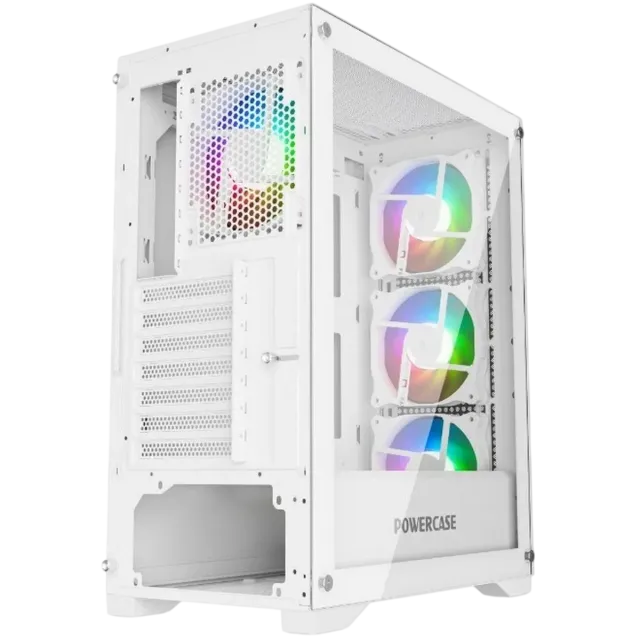 Компьютерный корпус Powercase Ultimate TG ARGB White (CUW-A4) купить! 