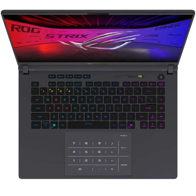 Ноутбук Asus ROG Strix 16 G615LM-DS96 (Ultra 9-275HX/16" 2560x1600/32Gb/1Tb SSD/NVIDIA GeForce RTX 5060/Win 11 Home) Gray - фото