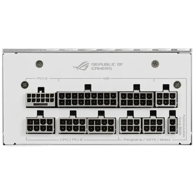 Блок питания ASUS 850W ROG-LOKI-850P-WHITE-SFXL-GAMING RGB White (90YE00N2-B0NA00) 16 Pin (PCIe 5.0 Connector Cable Details) купить! 