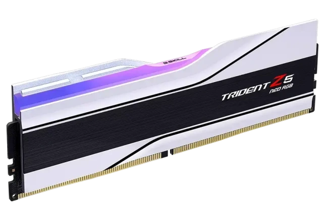 Оперативная память DDR5 64 Gb 6000 MHz G.Skill TRIDENT Z5 NEO RGB White (F5-6000J3636F32GX2-TZ5NRW) купить! 