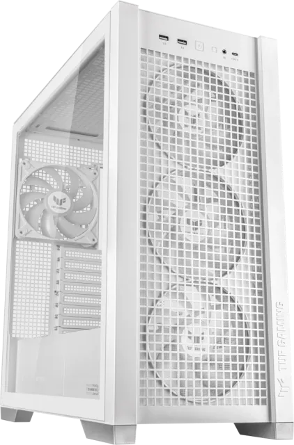 Компьютерный корпус ASUS TUF GAMING GT302 TG ARGB White (90DC00I3-B19000) купить! 