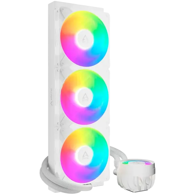Система жидкостного охлаждения для процессора Arctic Cooling Liquid Freezer III Pro 420 ARGB White (ACFRE00189A) купить! 