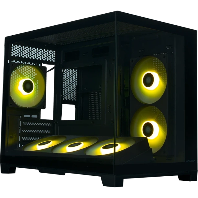 Компьютерный корпус XASTRA QW500M 6ARGB-FC-C6-UC Black (QW500M-1FA36A-1FA24A-1FC1) купить! 