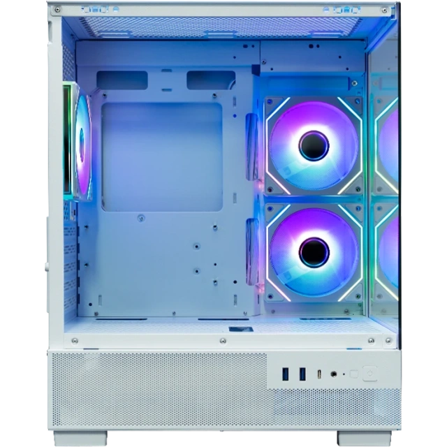 Компьютерный корпус XASTRA Q400M 3ARGB-C6-UC ARGB White (Q400M-3FM12A-C6-UC-WH) купить! 