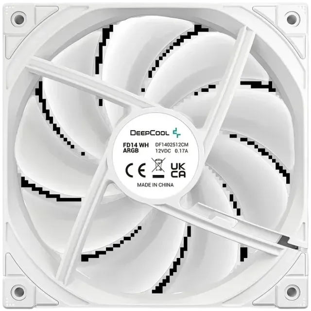 Вентилятор для корпуса Deepcool FD14 ARGB WH White купить! 