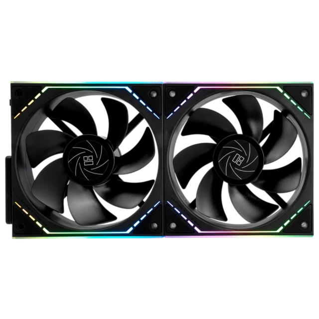 Комплект вентиляторов для корпуса Thermalright TL-M12QR X2 Reverse ARGB Black (TRTLM12QRX2.2P) купить! 