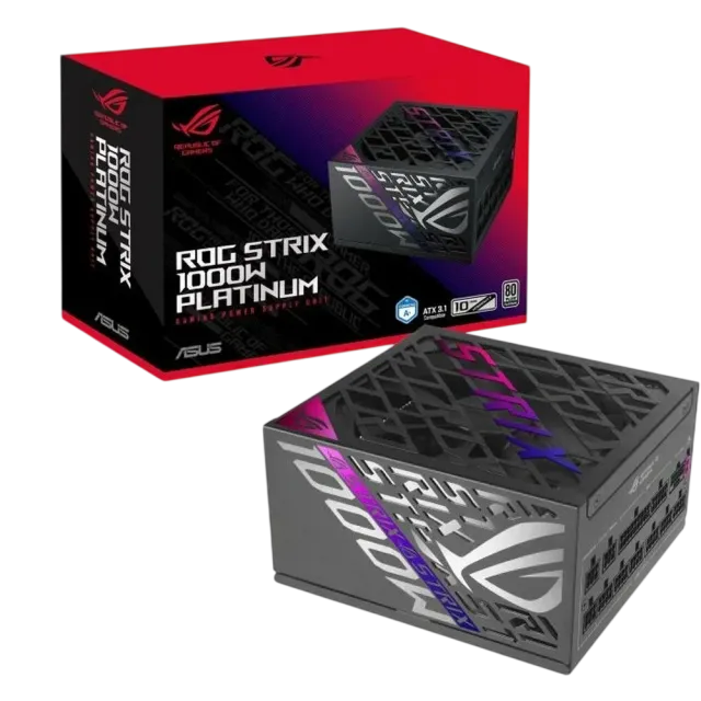 Блок питания ASUS 1000W ROG-STRIX-1000P-GAMING (90YE00W1-B0NA00) 16 Pin (PCIe 5.0 Connector Cable Details) купить! 