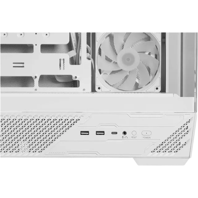 Компьютерный корпус MSI MAG PANO 130R PZ ARGB TG Reverse Blade Fan White (306-7G32W21-HH9) купить! 