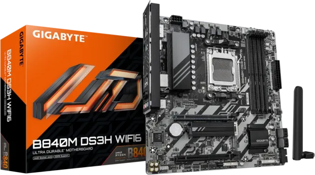 Материнская плата Gigabyte B840M DS3H WIFI6 купить! 