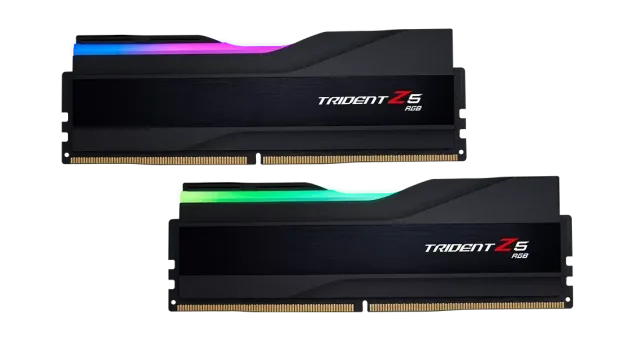 Оперативная память DDR5 32 ГБ 6000 МГц G.Skill TRIDENT Z5 Black (F5-6000J3636F16GX2-TZ5K) модулей 2 шт. купить! 