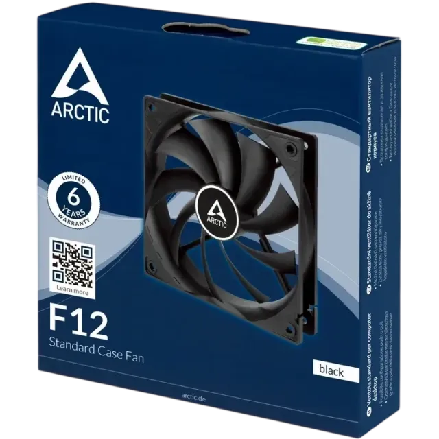 Вентилятор для корпуса Arctic Cooling F12 Black ACFAN00201A купить! 