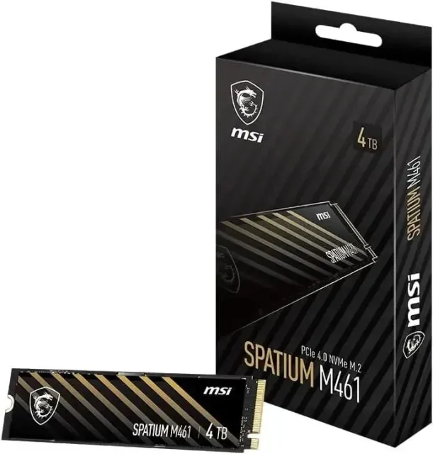 Твердотельный накопитель MSI 4000 Gb SPATIUM M461 S78-440R030-P83 купить! 