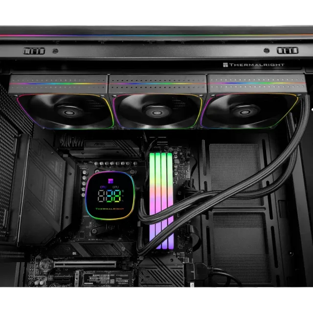 Система водяного охлаждения Thermalright Frozen Horizon 360 Digital ARGB Black (TRFH360DAB) купить! 
