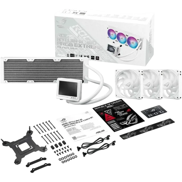 Система водяного охлаждения ASUS ROG RYUJIN III 360 EXTREME ARGB White (90RC0132-M0EAY0) купить! 