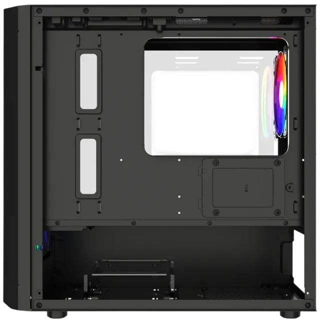 Компьютерный корпус Powercase Mistral Micro D3B ARGB V2 Black (CMMDB-A3-V2) купить! 