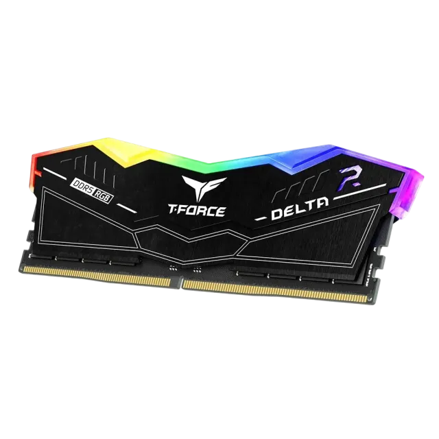 Оперативная память DDR5 32 Gb 6400 MHz Team Group T-FORCE Delta RGB Black (FF3D532G6400HC32ADC01) купить! 