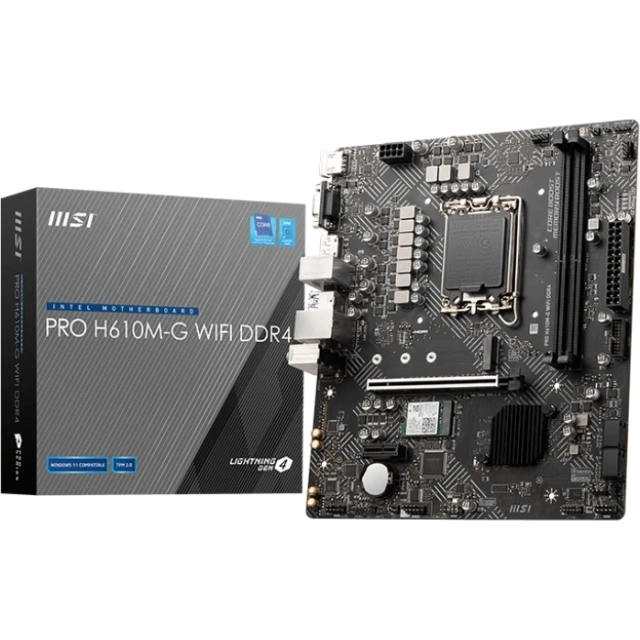 Материнская плата MSI PRO H610M-G WIFI купить! 