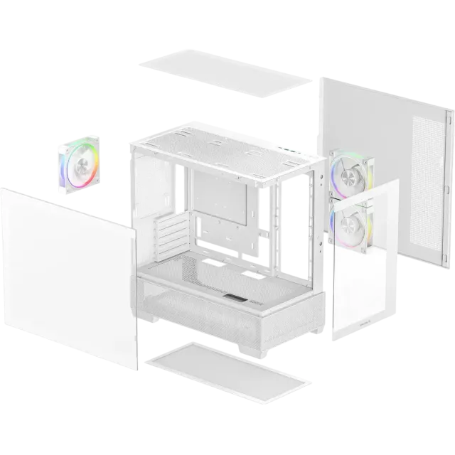 Компьютерный корпус Deepcool CG380 3F WH ARGB White купить! 