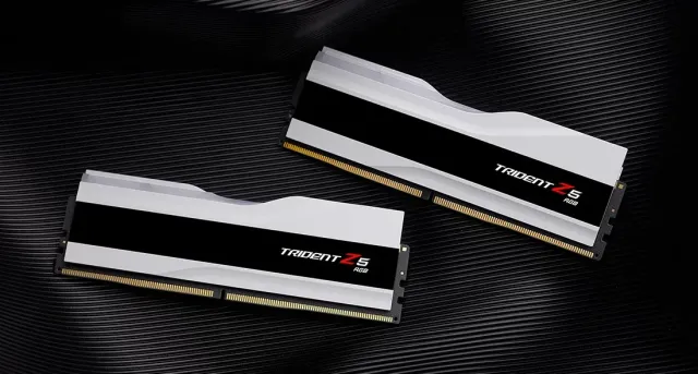 Оперативная память DDR5 32 Gb 6400 MHz G.Skill TRIDENT Z5 RGB White (F5-6400J3039G16GX2-TZ5RW) купить! 