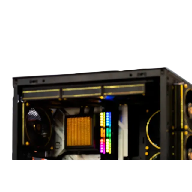 Система жидкостного охлаждения для процессора ID-COOLING DX360 GDL Black/Gold купить! 