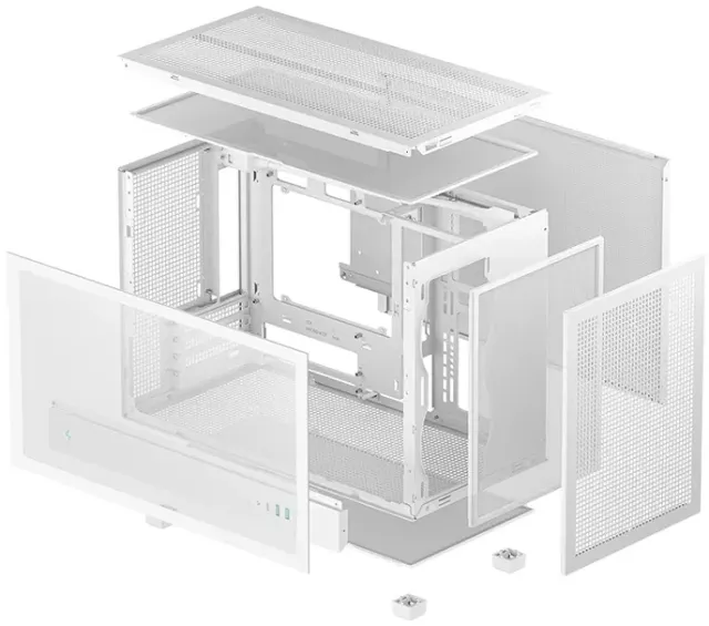 Компьютерный корпус Deepcool CH260 WH White (R-CH260-WHNGM0-G-1) купить! 