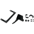 Универсальное крепление для вертикальной установки видеокарты с райзер-кабелем Lian Li Gen.5.0 ARGB Black (G89.VG4-5-V4X.R0) купить! 