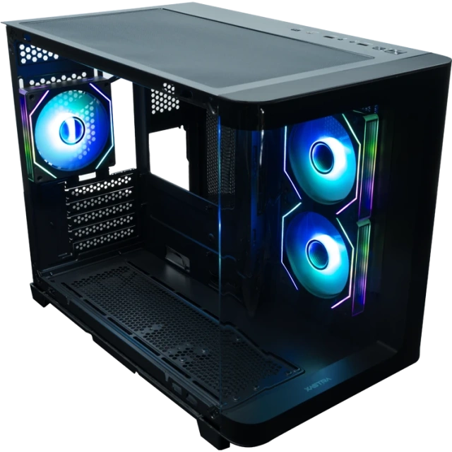 Компьютерный корпус XASTRA QR500M 3ARGB C10-UC ARGB Black (QR500M-3FM12A-C10-UC) купить! 