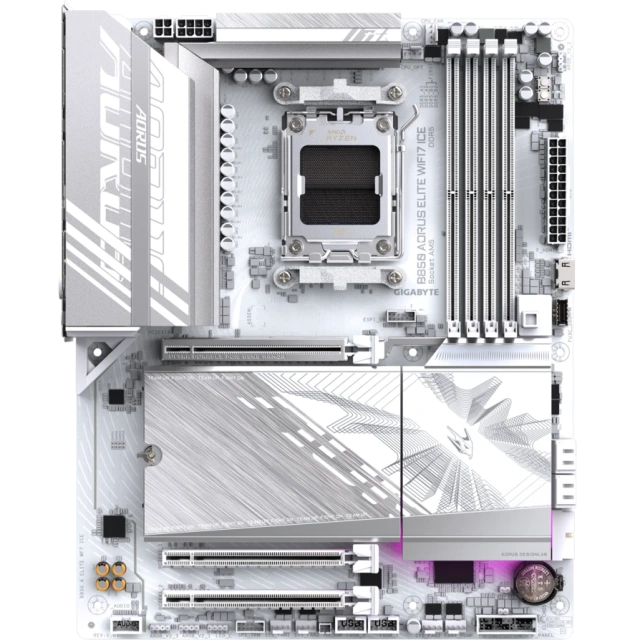 Материнская плата Gigabyte B850 AORUS ELITE WIFI7 ICE купить! 