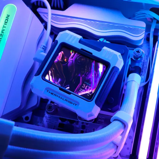 Система водяного охлаждения Thermalright Frozen Warframe 420 ARGB White (TRFW420AW) купить! 