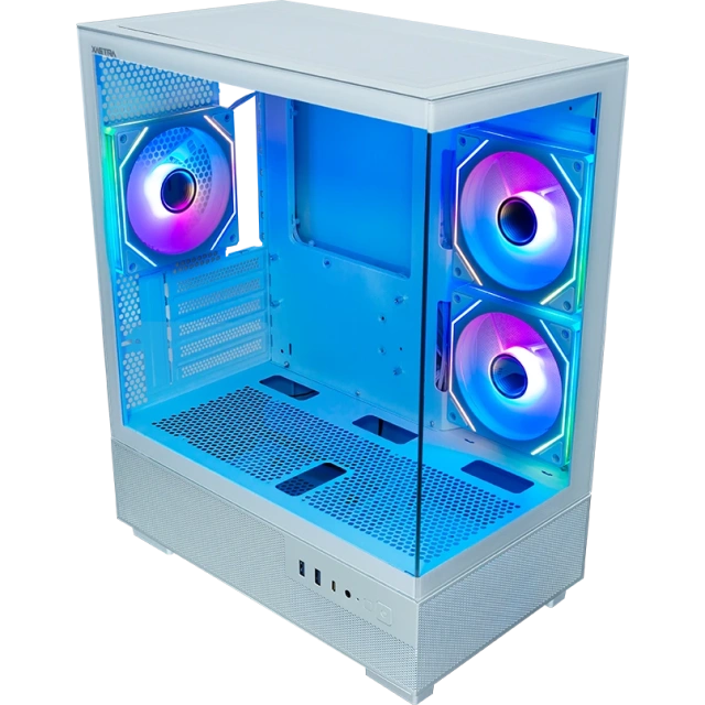 Компьютерный корпус XASTRA Q400M 3ARGB-C6-UC ARGB White (Q400M-3FM12A-C6-UC-WH) купить! 