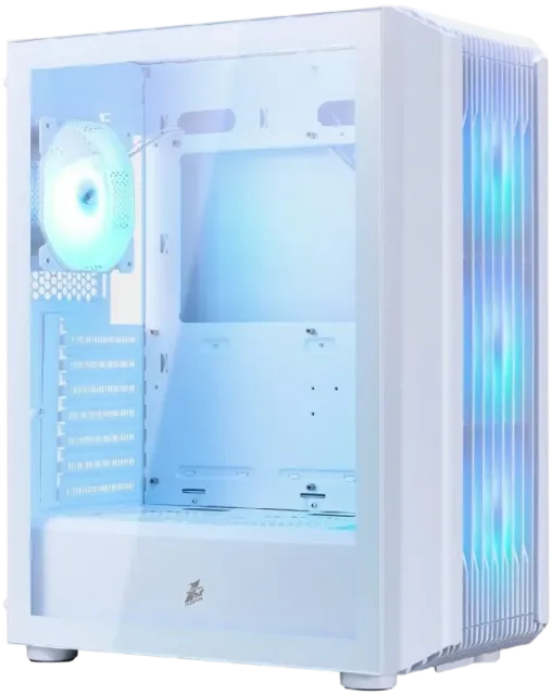 Компьютерный корпус 1STPLAYER BULLET HUNTER H6 ARGB White (H6-WH-4F7-W) купить! 