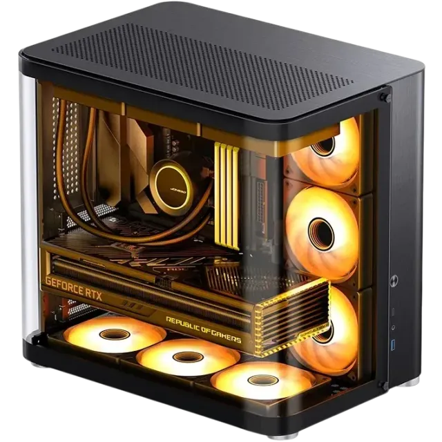 Компьютерный корпус Jonsbo TG Black (TK-2 2.0) купить! 
