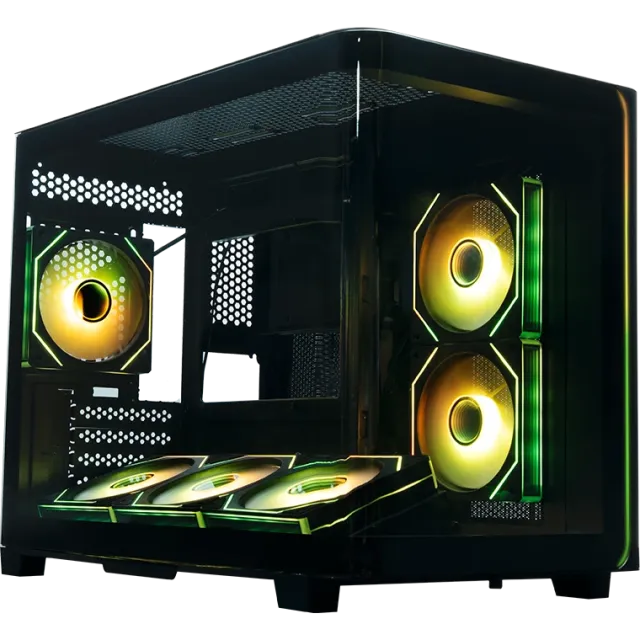 Компьютерный корпус XASTRA QR600M 6ARGB C10-UC Black LED Strip ARGB Black (QR600M-6FM12A-C10-UC-L) купить! 