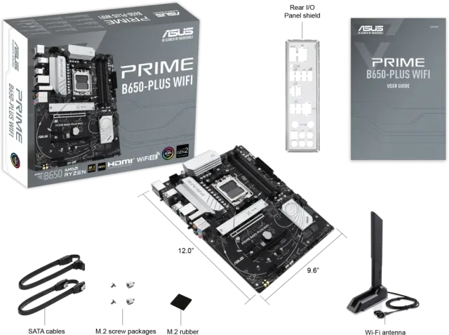 Материнская плата ASUS PRIME B650-PLUS WIFI (90MB1KP0-M0EAY0) купить! 