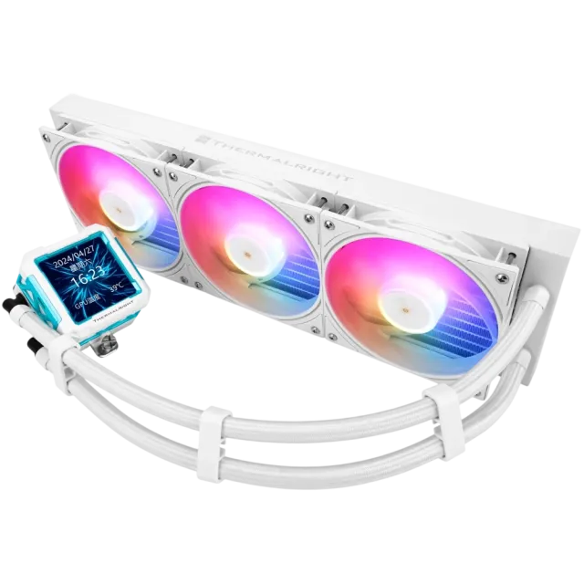 Система жидкостного охлаждения для процессора Thermalright Frozen Warframe Pro 360 ARGB White (TRFWP360AW) купить! 