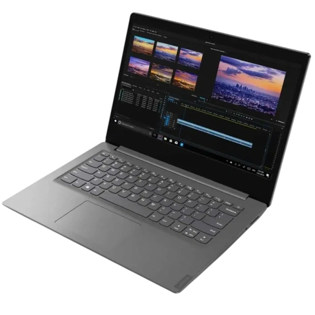 Ноутбук Lenovo V14-IIL (Core i7 1065G1 1.3Ghz/14" FHD/8Gb/256Gb SSD/Intel UHD Graphics/Wi-Fi/Bluetooth/Win 10 Pro) Grey - фото