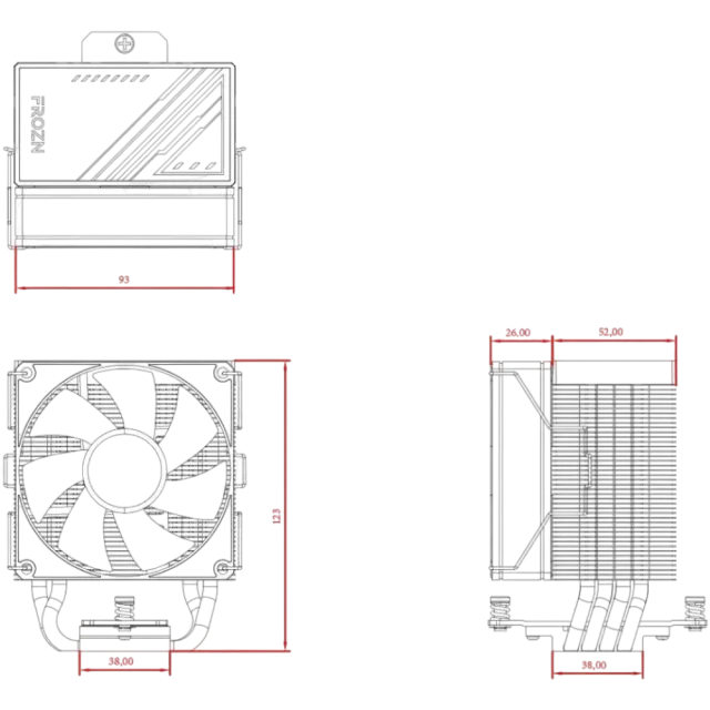 Кулер для процессора ID-Cooling FROZN A400 ARGB купить! 